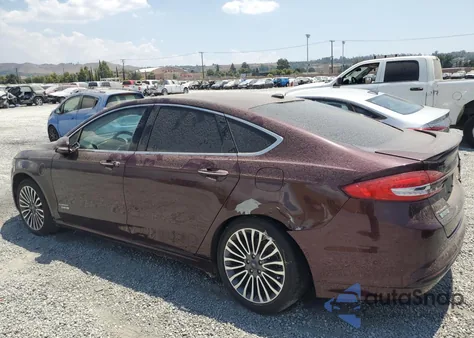 2017 Ford Fusion Titanium Phev from USA, damaged, VIN 3FA6P0SU8HR313773